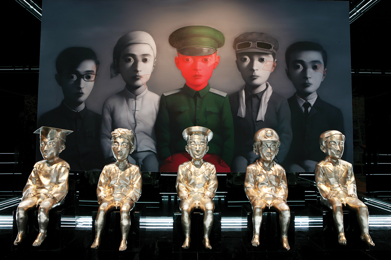 My Ideal, 2008, by Zhang Xiaogang 